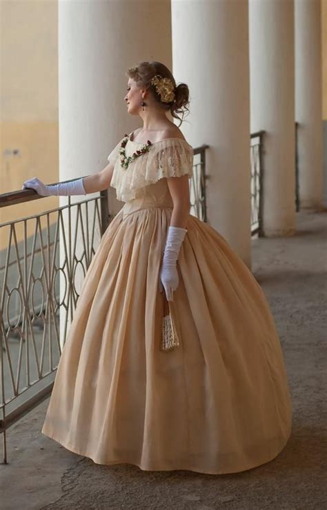 224 results for 1800 dresses. 1860s Ball Gown American Civil War Dress North & South ...