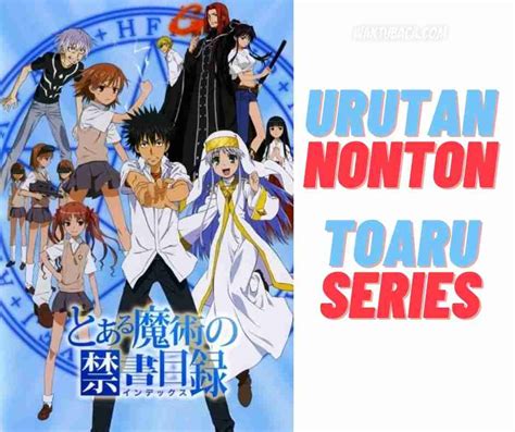 Urutan Nonton Toaru Series Terlengkap