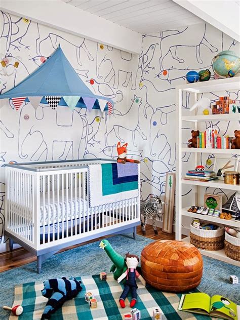 Maybe you would like to learn more about one of these? 41 Awesome Kids Rooms With Wallpapers | Kidsomania