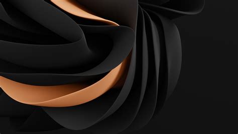 Black Abstract Wallpaper 4k Dark Background Abstract 9729