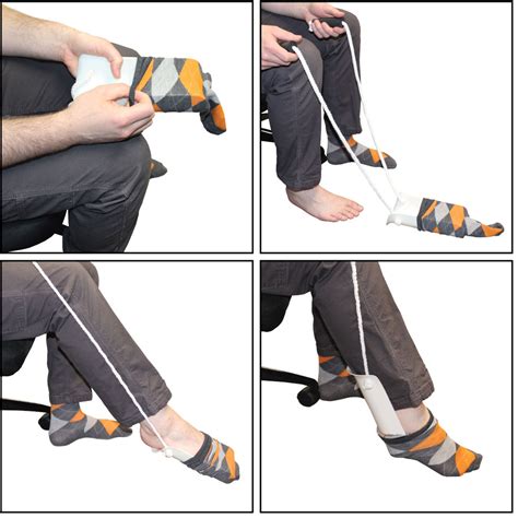 Sock Aid With Foam Handles Rehabilitation Advantage