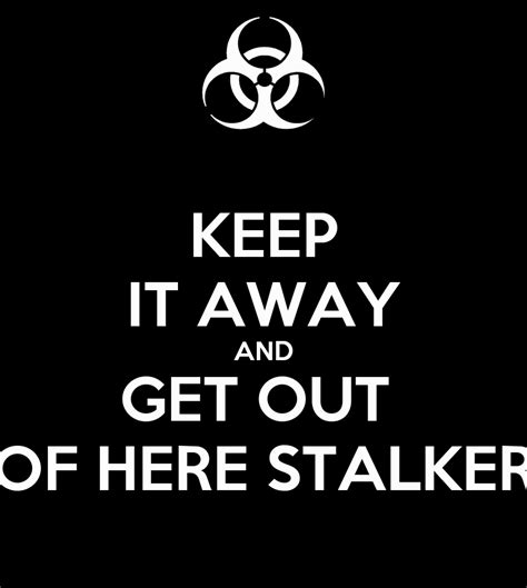 Keep It Away And Get Out Of Here Stalker Poster Bloodrayne Keep