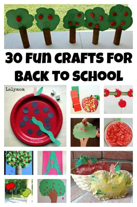 30 Fun Back To School Crafts Back To School Crafts For Kids