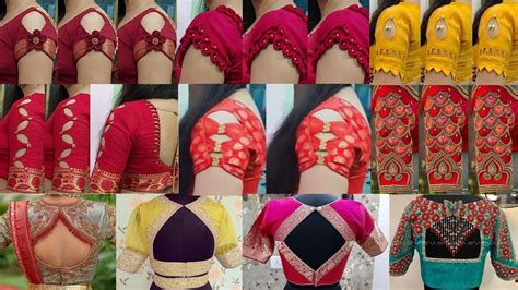 Collection Of Stunning 999 Paithani Blouse Back Neck Designs Images In