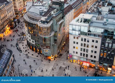 Stephansplatz In Vienna Austria Editorial Stock Photo Image Of City