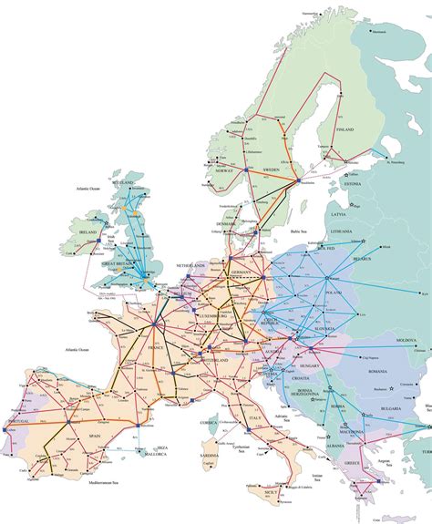 Interrailing Again Europe Train Train Map European Travel
