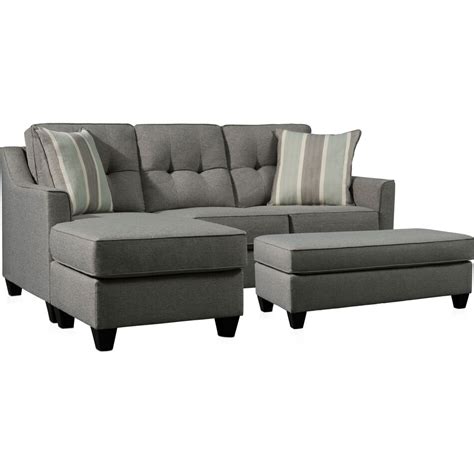 Monica Sofa With Chaise And Ottoman American Signature Furniture