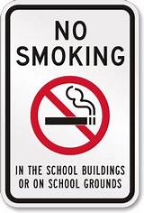 Pictures of Free No Smoking Signs For Schools