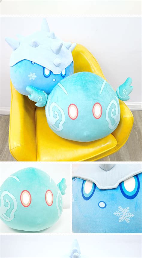 Anime Genshin Impact Slime Cosplay Plush Pillow Plush Dolls Cushion Toy