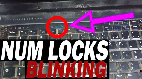 How To Repair Dell E6400 Num Lock Blinking And Caps Lock And Scroll Lock