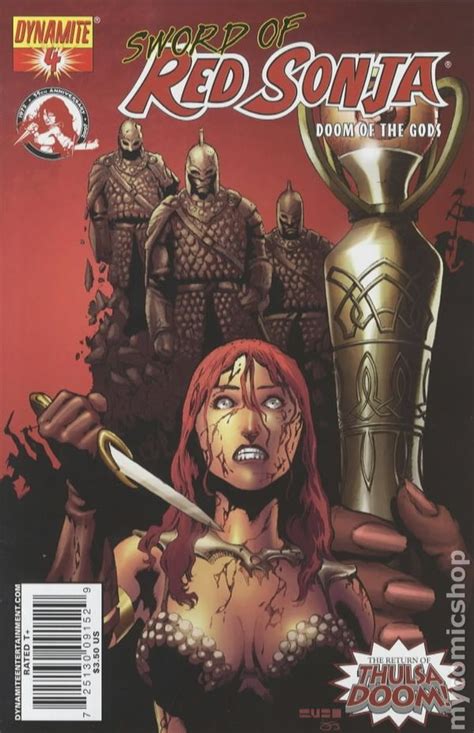 Red Sonja Graphic Novel Sword Of Doom Of The Gods Volume 2 Thulsa