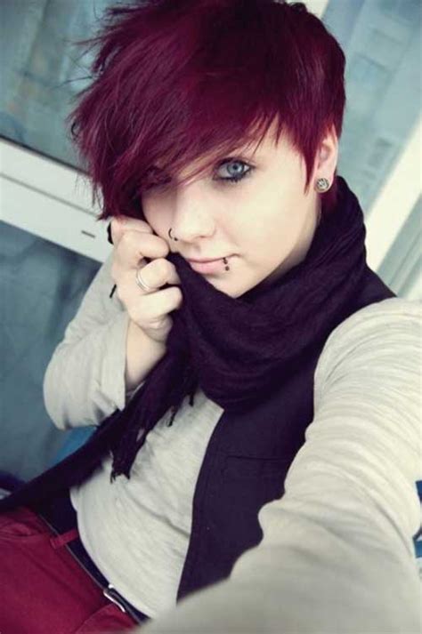 Below you'll find 10 emo pixie cuts. 25 Short Haircuts and Colors | Short Hairstyles 2017 ...
