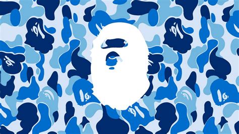 Blue Bape Wallpapers Wallpaper Cave