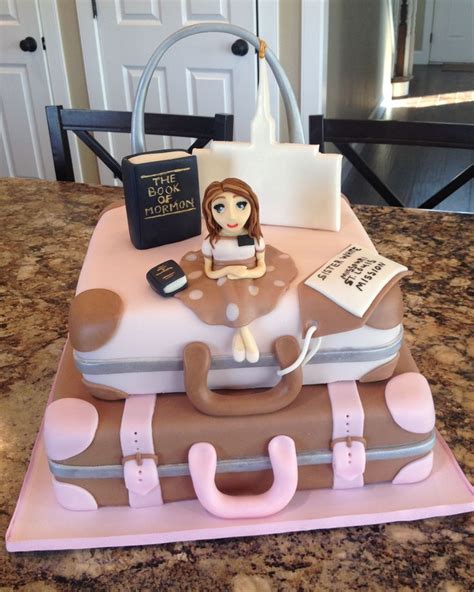 Sister Missionary Suitcase Cake Missionary Farewell Sister Missionary Ts Missionary