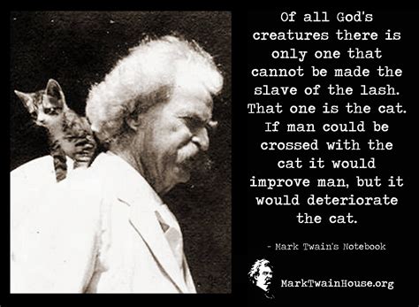 Mark Twain Quote About Cats Mark Twain Quotes Cat Quotes Quote Posters