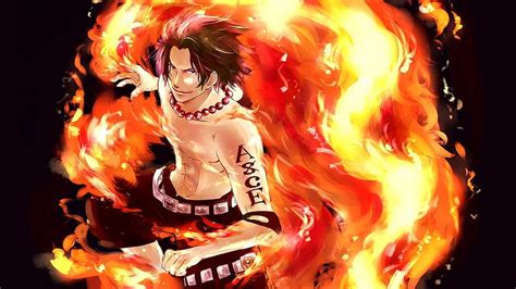 1366x768 One Piece Portgas D Ace 1366x768 Resolution Backgrounds And