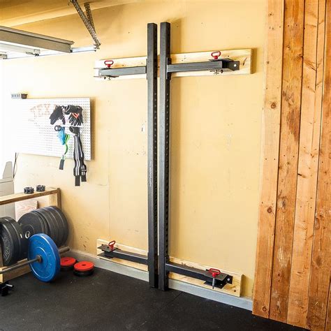 Retractable Power Rack Garage Gym Diy Home Gym Home Gym Garage