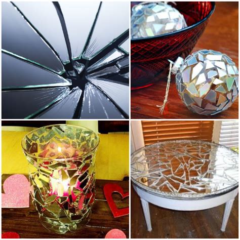 So You Broke A Mirror How To Repurpose The Glass Janssen Glass