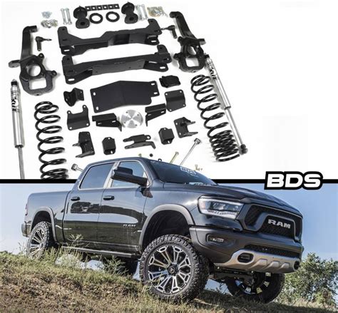Bds 4 Lift Kit 2019 Ram 1500 W Air Ride And Ram Rebel 4wd 1641h