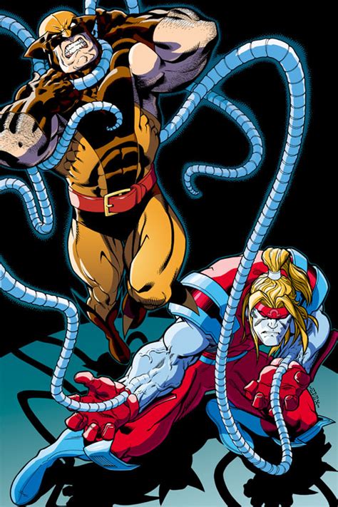 Comics Forever Wolverine Vs Omega Red Artwork By Ed