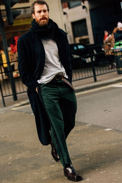 How London Fashion Weeks Most Stylish Guys Dress For Winter Mens