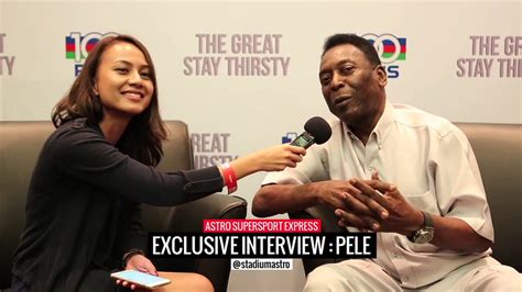 Read writing from walk interview on medium. Pele Interview | Express | Astro SuperSport - YouTube
