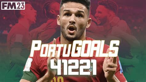 Portugoals 4 1 2 2 1 Fm23 Tactics Portugal World Cup 2022 Tactics