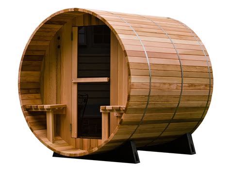 Almost Heaven Saunas Person Canopy Barrel Sauna Best Sauna Heater