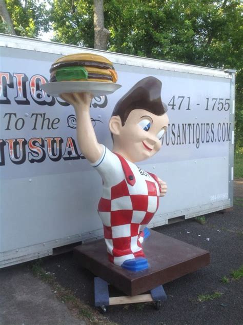 Olympic athletes take knee against racism. Vintage Bob's Big Boy Advertising Statue « Obnoxious Antiques