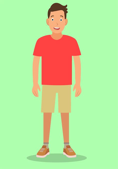 2d Flat Character V1 On Behance