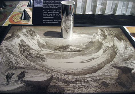 23 Stunning Anamorphic Artworks That Can Only Be Seen With A Mirror
