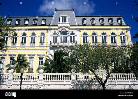 The Luxury Five Star Pestana Palace Hotel In Lisbon Stock Photo Alamy