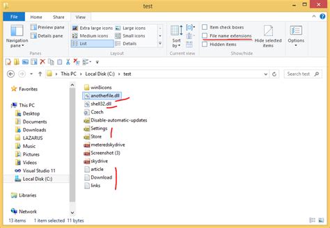 How To Show Or Hide File Extensions In Windows 81 Winaero