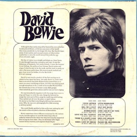12 Fascinating Facts About David Bowies Bizarre Debut Album Cbc Radio