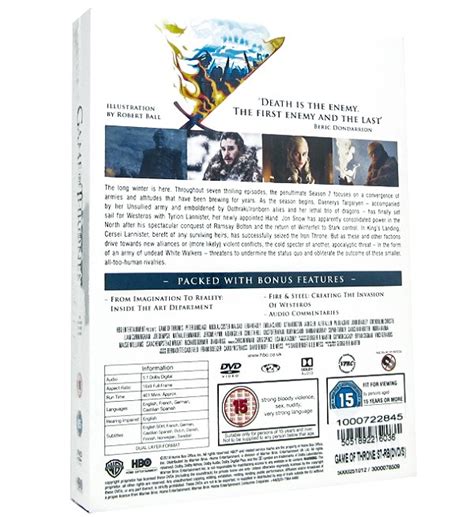 Game Of Thrones Season 7 Limited Edition Sleeve Uk