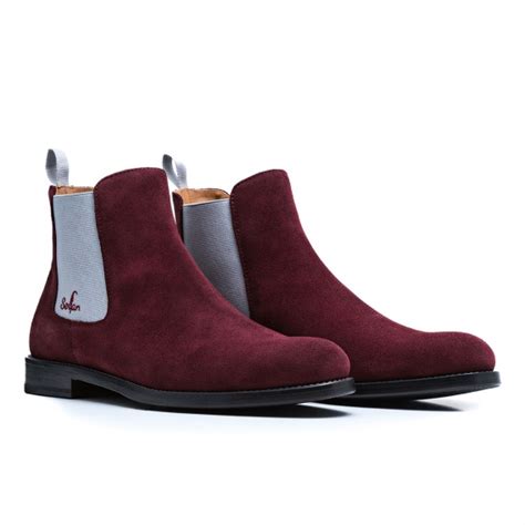Discover luxurious leather and suede, along with typical joules patterns in our ladies' shoes & boots collection. Serfan Chelsea Boot Damen Wildleder Marsala Grau