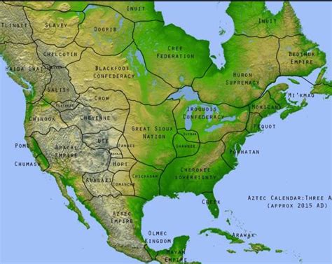 Native Maps Show Civilizations of the Americas
