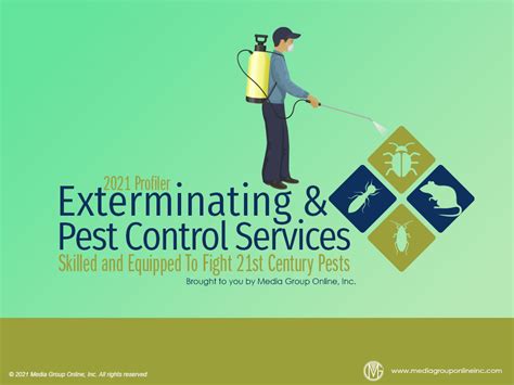 Exterminating And Pest Control Services 2021 Presentation Media Group