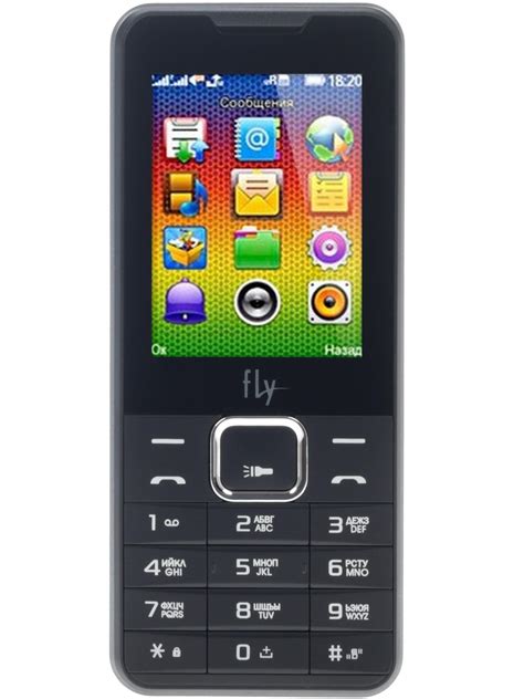 Купить Сотовый телефон Fly FF243 черный в интернет магазине DNS ...