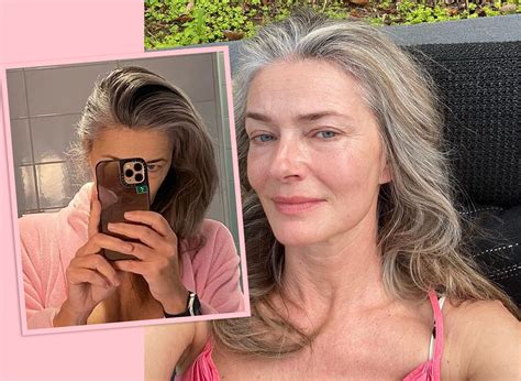 Paulina Porizkova Shows Off Scars From Hip Replacement Surgery In Nearly Naked Post Perez Hilton