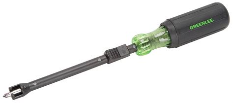 Greenlee Screw Holding Phillips Screwdriver 0 Tip Size 6 12 In