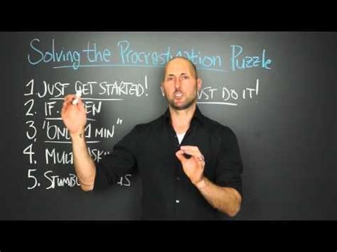 Solving The Procrastination Puzzle By Timothy A Pychyl History Youtube Solving Time