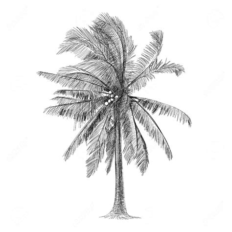 Palm Tree Pencil Drawing At Explore