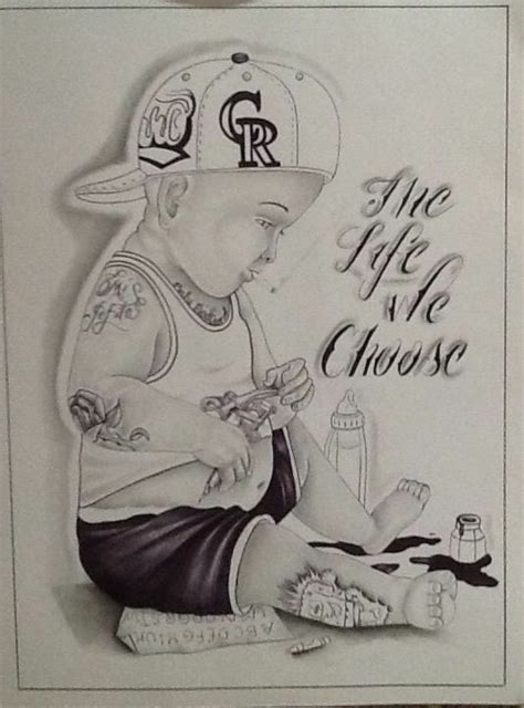 The Life We Choose Prison Art Prison Drawings Chicano Art Tattoos