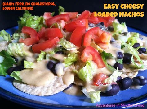How smoothies can lower your cholesterol levels by smartly incorporating ingredients that have been proven to be effective. easy cheesy loaded nachos! Dairy free, no cholesterol, vegan and vegetarian friendly, lower ...