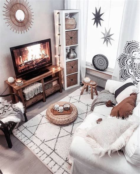 Eclectic Bohemian Living Room Design Ideas