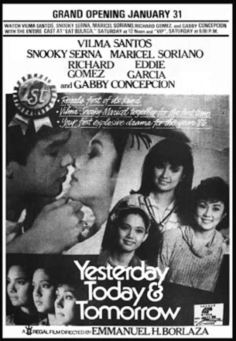 Yesterday Today And Tomorrow 1986 The Poster Database Tpdb