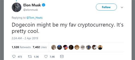The frivolous plan was suggested by the twitter account of the leading crypto portfolio tracker blockfolio. Dogecoin Continues Its Bull Run As Elon Musk Takes Over As ...