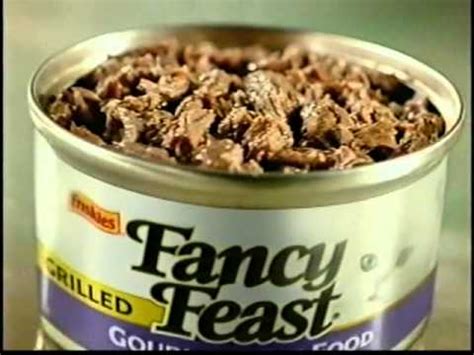 Ps i am not a happy camper! Fancy Feast cat food (2004) - YouTube