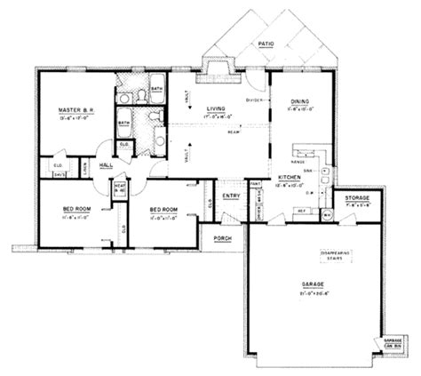 Great Concept 1200 Sq Ft House Plans With Garage